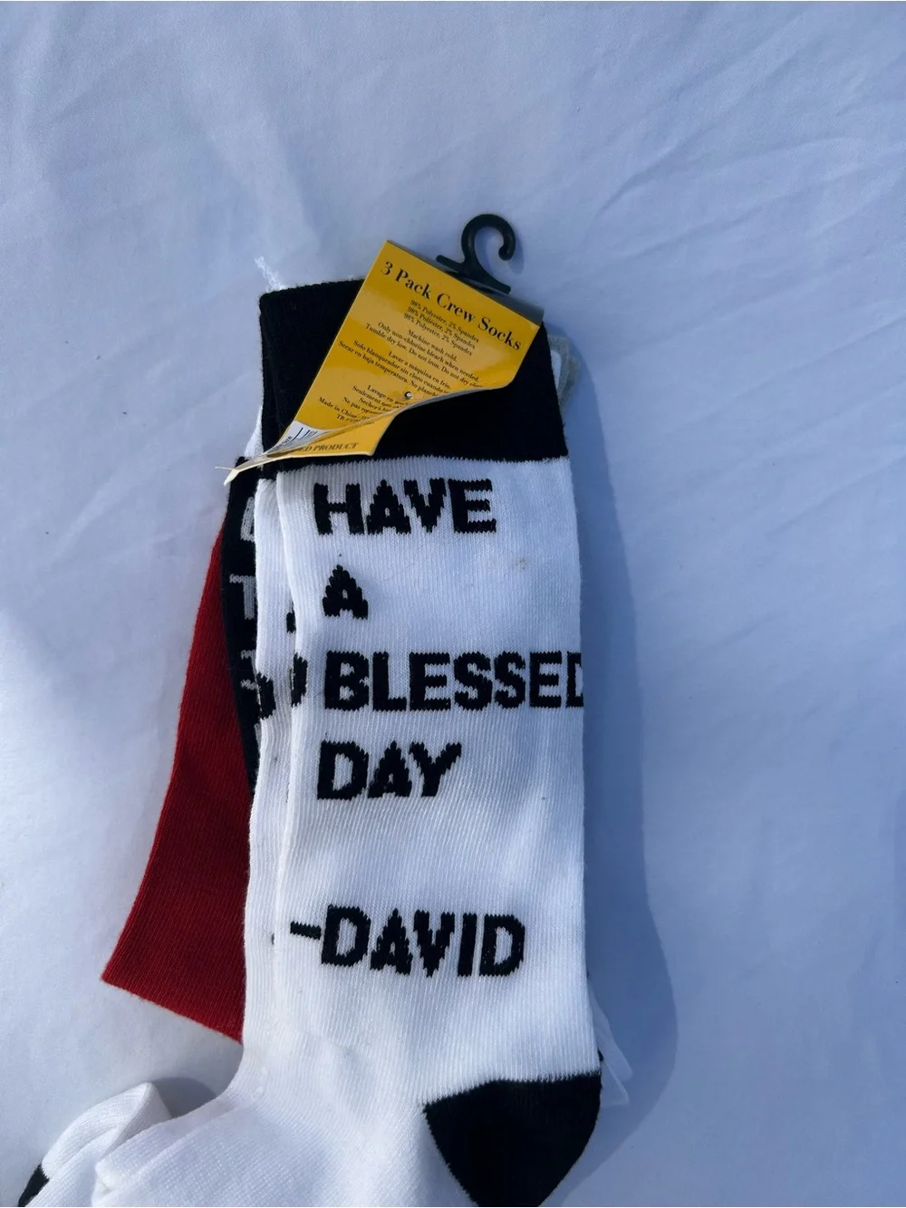 Schitt’s Creek Crew Socks - 3 Pack men’s One size